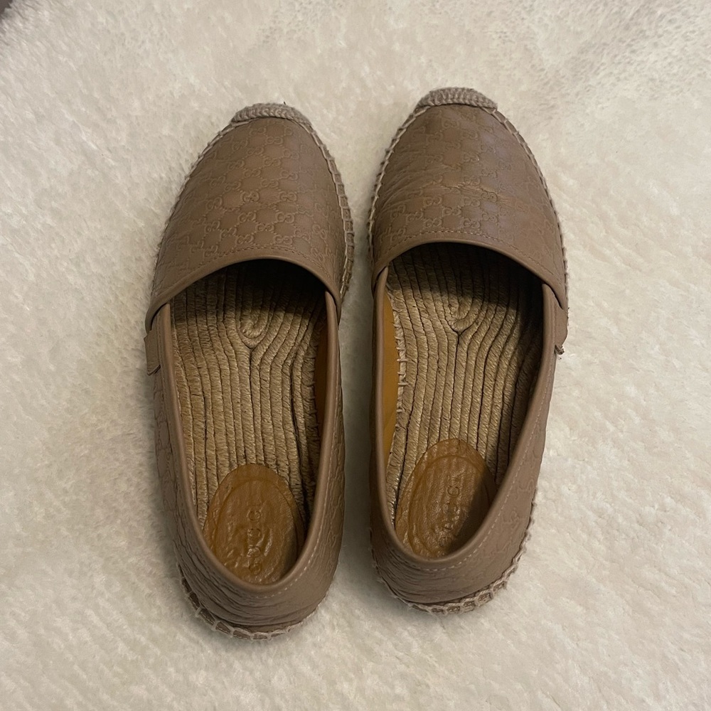Gucci authentic espadrilles size US 37.5